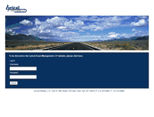 Tablet Screenshot of lyricalpartners.com
